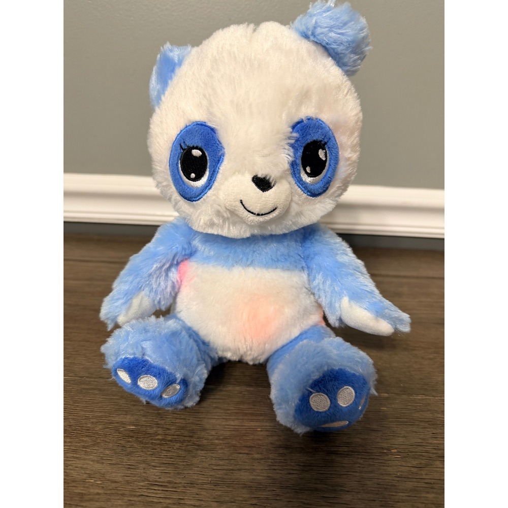 Lullabrites Blue Panda Bear Plush Jay@Play Light Up Musical Bedtime Toy